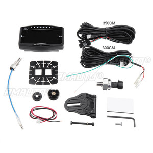 Nuevo Medidor Digital LCD Universal 5 en 1 de 12v/24v para Camiones y Automóviles, Medidor de Presión de Aceite, Voltímetro, Temperatura del Agua, Medidor de Combustible, Tacómetro - Product Image 2