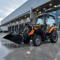 Tractor Agrícola de Ruedas de 100HP de Alta Calidad para Preparación Profesional del Terreno con Sistema Hidráulico Robusto y Gran Potencia de Elevación