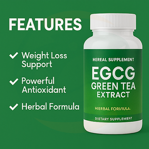 OEM Aangepaste Kruidensupplement EGCG Groene Thee Extract <span class=keywords><strong>Capsules</strong></span> Vetverbrander Afvalproducten Groene Thee <span class=keywords><strong>Capsules</strong></span> - Product Image 3