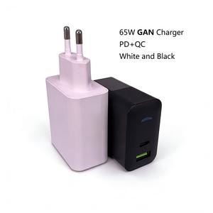 อะแดปเตอร์ชาร์จเร็ว 65W PD คุณภาพสูง 2 พอร์ต (Type C + USB A) กำลังไฟจริง 65W สำหรับ MacBook ขายส่งจากโรงงาน OEM - Product Image 5