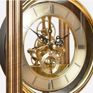 European Style Dome Shape Metal Table <b>Clock</b> Quartz <b>Movement</b> Grandfather <b>Clock</b> Decorative <b>Clock</b> 250x250x600mm - Product Image 2