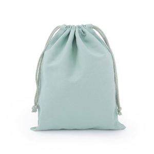 Custom Draw String <b>Bag</b> Small Pouch Organic Muslin Cotton <b>Canvas</b> <b>Drawstring</b> Promotional <b>Bag</b> for Jewellery Packaging - Product Image 4