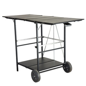 Mesa Plegable para Exteriores, Mesa de Picnic de Acero para Camping, Impermeable, Ultra JF-FT02, Estante para Mesa JF-FT02 - Product Image 3