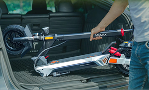 Trottinette électrique à deux roues M4 <span class=keywords><strong>MAX</strong></span> G2, moteur 250W, batterie lithium 48V, suspension intégrale, pliable, étanche, longue autonomie 60 km, roues de 10 pouces - Product Image 3
