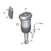 Resorte Neumático de Alta Calidad para BMW X5 G05 X6 G06, Resorte de Suspensión Neumática Trasero Izquierdo o Derecho 37106869047 37106869048 37106869040