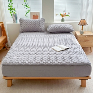 Protector <span class=keywords><strong>de</strong></span> Colchón Transpirable <span class=keywords><strong>de</strong></span> Algodón Ultra Suave y Agradable para la Piel, Cubrecama Ajustable - Product Image 4