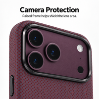 Coque de téléphone magnétique C0524 avec protection d'appareil photo et motifs texturés en fibre de carbone pour iPhone 16 15 14 13 12 11 18 Pro Max 17 Air