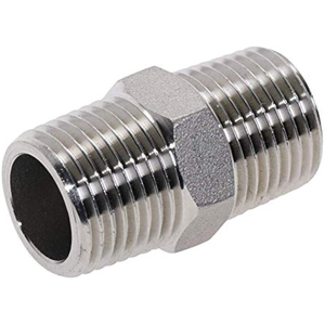 Nhà Máy cung cấp 1/4 "Nam đến 1/4" Nam NPT Hex núm vú thép không gỉ Ống phù hợp - Product Image 5