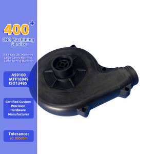 Carcasa de Plástico Moldeada por Inyección Personalizada para Soplador |   Cubierta de Precisión para Ventilador/Ducto de Aire para Equipos Industriales - Product Image 2