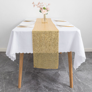 Pas cher <span class=keywords><strong>Prix</strong></span> Or Sequin Chemin De Table Gook Look Chemin De Table - Product Image 5