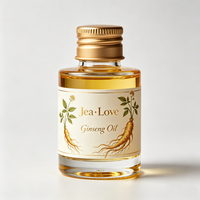 Huile de Ginseng 100% Pure et Naturelle, Huile Essentielle en Gros pour Soins de la Peau, Fournisseur d'Usine OEM ODM Marque Privée