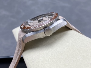 Montre mécanique de luxe de qualité supérieure, étanche, 43,5 mm, lunette en céramique rose, 600 m, mouvement intégré VS Factory 8900 - Product Image 6