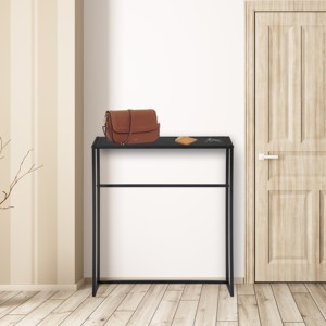 Bán buôn hiện đại trang trí nội thất hiên sang trọng lối vào hành lang bảng kim loại thanh lịch Faux MDF giao diện điều khiển Bảng - Product Image 6