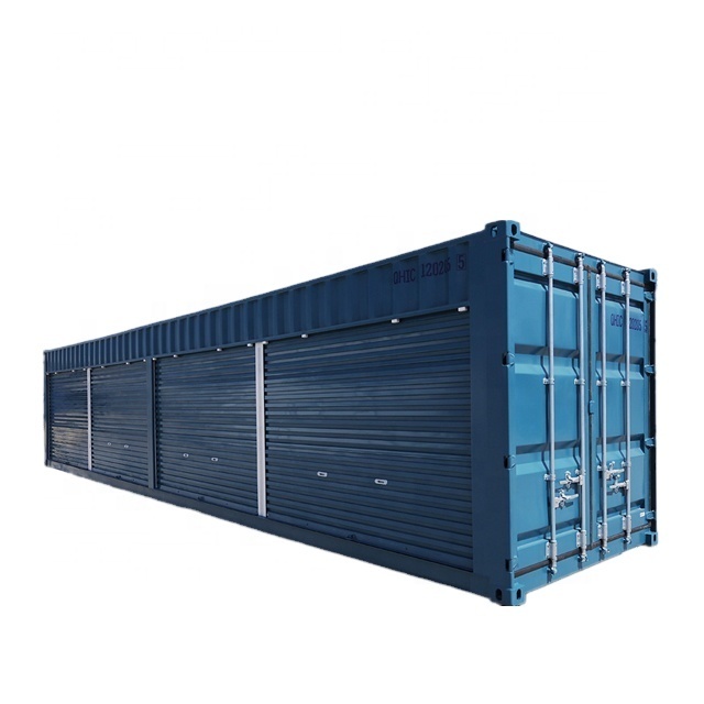40FT Container Energy Storage System  Shipping Container with Rolling up Door for Self Storage Business