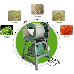 automatic potato chopper / vegetable chopping machine cheap price