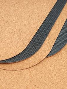 Tapete de Yoga de Corcho <span class=keywords><strong>y</strong></span> Caucho Natural de 1 mm, Delgado, Portátil, Plegable, 183 cm, 1.2 kg, Tapete de Viaje con Bolsa de Yoga, Tamaño Personalizado - Product Image 3