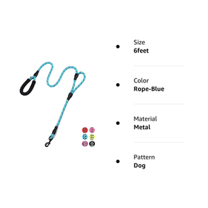 Nylon Outdoor Walking Pet Leash Simple Style Reflective Explosion-Proof <b>Dog</b> Leash for Pet Outdoor - Product Image 5
