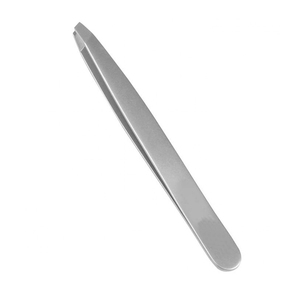 Pince à épiler de luxe écologique en acier inoxydable à haute teneur en carbone, à pointe incurvée et pointue, pour sourcils et faux cils, outil de beauté polyvalent - Product Image 3