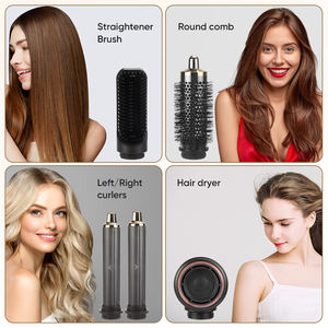 Tragbarer 5-in-1-Hochgeschwindigkeits-Warmluftstyler Ein-Schritt-Haartrockner Warmluftbürste Rotierende Multifunktions-Haarstyling-Tools - Product Image 5