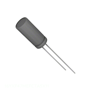 ตัวแทนจำหน่ายอย่างเป็นทางการ 16YXF47MEFCTA5X11 ตัวเก็บประจุแบบ Through Hole CAP ALUM 47UF 20% 16V RADIAL TH 47 uF - Product Image 1
