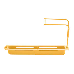 Panier de rangement extensible pour évier, support télescopique pour égouttoir, organiseur pour savon, éponge, serviette, cuisine - Product Image 6