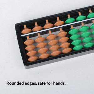 MingXiang - Ábaco de Plástico ABS de 17 Colores, Números Matemáticos, para Niños de <span class=keywords><strong>Primaria</strong></span>, Práctica Mental, Entrenamiento, 5 Discos - Product Image 4