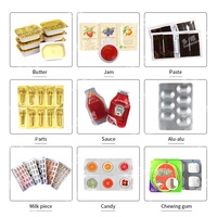 Petite machine d'emballage sous blister automatique liquide DPP prix pour l'emballage de l'huile de parfum pour la confiture de chocolat au beurre de ketchup Sponn de miel