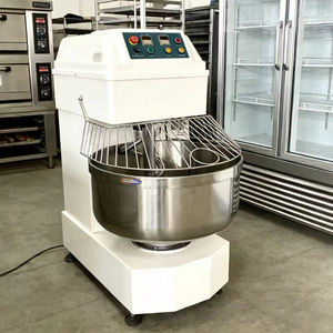 Impastatrice Top <span class=keywords><strong>Astar</strong></span> 90KG, Macchina Alimentare a Doppio Motore e Doppia Velocità, Impastatrice a Spirale con Cinghia Completa per Torte e Pane - Product Image 1