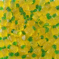 Fabricants de bonbons OEM, bonbons gélifiés à l'ananas 4D, saveur fruitée, bonbons à mâcher, friandises moelleuses, bonbons halal, bonbons gélifiés