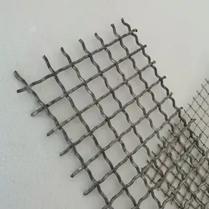 Stainless Screen Wire Mesh 100 Mesh Crimped Mesh Stainless Steel Wire Screen