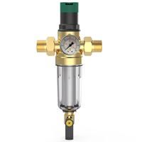 Sistem pemurni air seluruh rumah, sediman kuningan dengan pembersih sendiri rumah, filter air ro filter