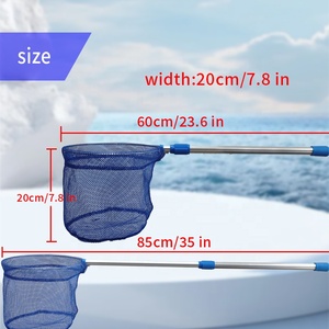 Bán Buôn Câu Cá Bắt <span class=keywords><strong>Net</strong></span> Kính Thiên Văn Nhôm Đánh Cá Hạ Cánh Lưới Trẻ Em Hạ Cánh <span class=keywords><strong>Net</strong></span> Cho Câu Cá Phụ Kiện Trẻ Em Công Cụ - Product Image 5