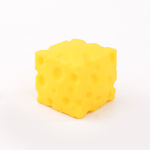 Juguete Antiestrés Unisex Cuadrado de Queso Blandito, el Más Vendido Transfronterizo, Bola de Imitación de Tofu de Rebote Lento - Product Image 5