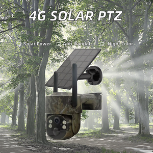 Cámara PTZ Solar Inteligente <span class=keywords><strong>ICSEE</strong></span> 4MP Full HD <span class=keywords><strong>4G</strong></span> para Exteriores con Función Pan-Tilt, Visión Nocturna a Todo Color, Tarjeta de Memoria, Sensor WiFi - CMOSS - Product Image 2