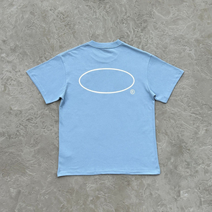 Camiseta Casual de Manga Corta para Hombre, 100% Algodón, Cuello Redondo, con Estampado de Alcatraz, Estilo Hip-Hop Urbano Americano - Product Image 4