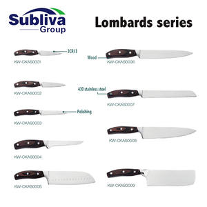 Cuchillo <span class=keywords><strong>Lombards</strong></span> serie Utilidad/Deshuesado/Santoku/Tallado/Pan dentado/Cuchillo de Chef/Cuchilla - Product Image 2