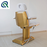 Lit électrique de salon de beauté du visage à 3 4 moteurs Table de traitement de massage par spa médical Chaise de podiatrie Lit de tatouage esthétique