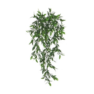 Plante suspendue artificielle en plastique haute simulation Sunwing <span class=keywords><strong>Holly</strong></span> 75 cm, vigne pleureuse, feuillage pour mur, plafond, suspension - Product Image 1