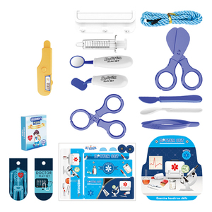 Petit sac à dos créatif <span class=keywords><strong>docteur</strong></span> préscolaire ensemble jouet <span class=keywords><strong>docteur</strong></span> semblant jouer jouets - Product Image 2