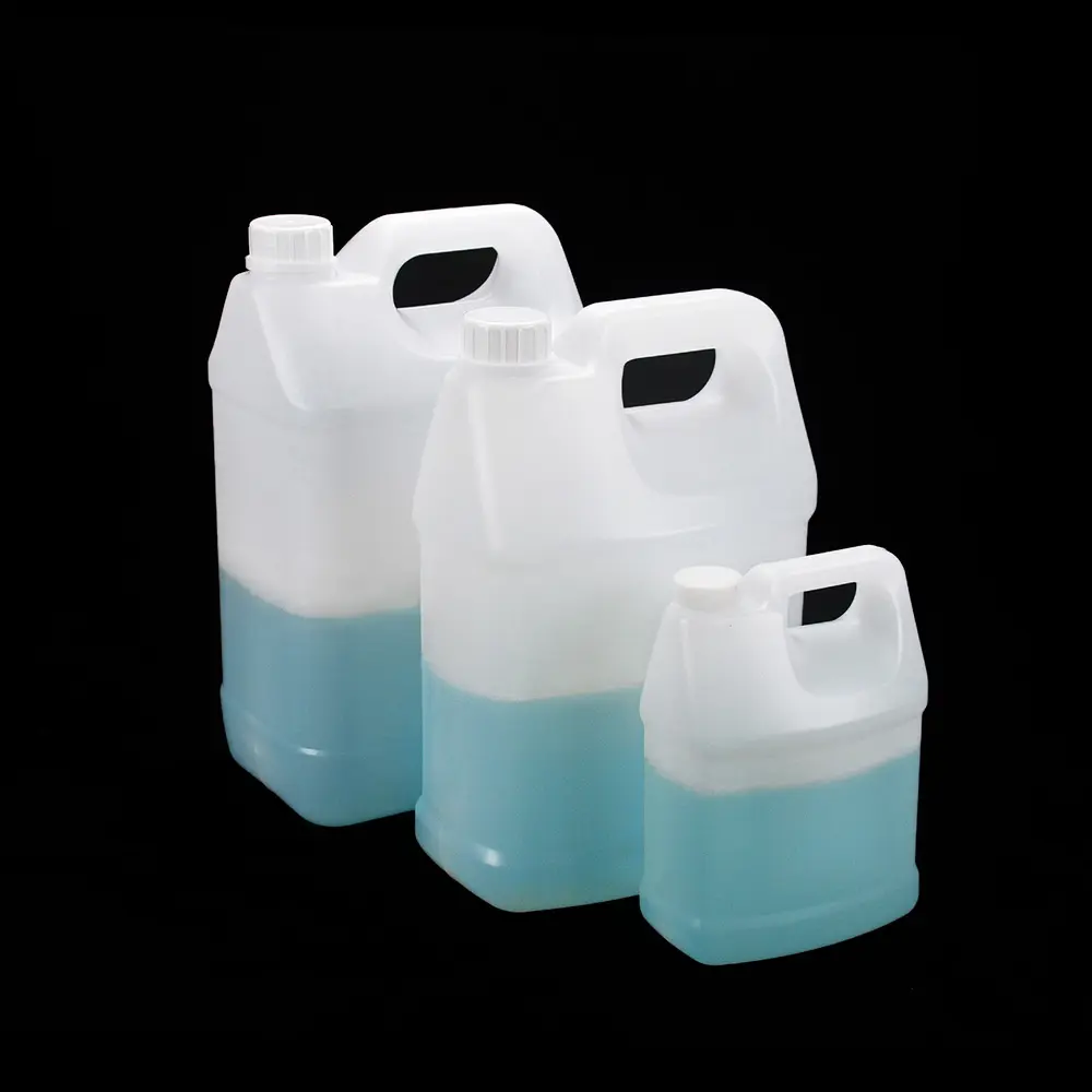 HDPE Handl otion Seife gesunde Reinigung 5l Kanister Plastik Gallone Flasche für Desinfektion mittel