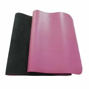 制造激光蚀刻标志防滑聚氨酯皮革顶级天然橡胶聚氨酯皮革脉轮聚氨酯橡胶瑜伽垫运动运动垫