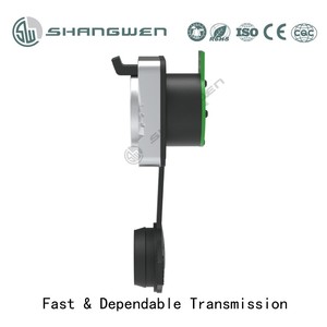 Ethernet-Gehäuse anschluss stecker Ip65 Wasserdichter Rj45-Panel-Steckverbinder Zeilen typ - Product Image 4