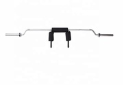 Barre de squat portable pour entraînement de musculation, fabriquée en Chine, 2,2 m, 28 mm, en acier, pour levage de poids, barre de sécurité pour squats