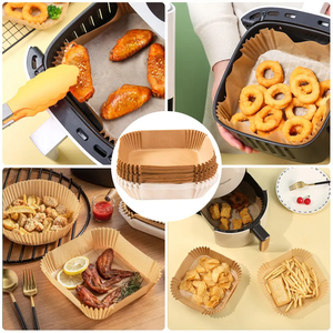 <span class=keywords><strong>Fogli</strong></span> di Carta Monouso Quadrati <span class=keywords><strong>per</strong></span> <span class=keywords><strong>Friggitrice</strong></span> <span class=keywords><strong>ad</strong></span> <span class=keywords><strong>Aria</strong></span>, 125 Pezzi, Antiaderenti, Anti-unto e Atossici, <span class=keywords><strong>per</strong></span> Cestelli da 5-8 QT - Product Image 6