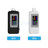 Testeur USB Type-C KWS-1902C, moniteur de courant et de tension, compteur de puissance 0-5A 4-30V pour câbles USB-C, outil de détection de batterie mobile