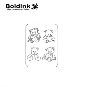 Tatuaje Semipermanente Boldink con Diseño <span class=keywords><strong>de</strong></span> Osito <span class=keywords><strong>de</strong></span> Peluche y Corazón, Resistente al Agua, <span class=keywords><strong>de</strong></span> Larga Duración (2 Semanas), Tinta Jagua - Product Image 4