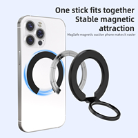 Support de téléphone magnétique pliable en alliage d'aluminium, anti-corrosion, design flexible, pour bureau – Nouveau style tendance