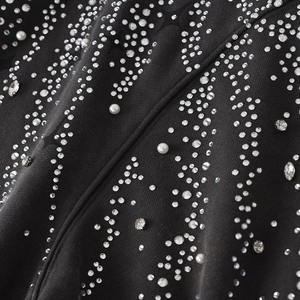 Custom High Quality <b>Zip</b> <b>Up</b> Jacket Rhinestone Boxy Oversized Acid Wash Vintage Cotton French Terry Custom <b>Cropped</b> Diamond <b>Hoodie</b> - Product Image 5