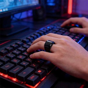 Nuevo Anillo Contador <span class=keywords><strong>con</strong></span> Pantalla OLED Transfronteriza y Recordatorio de Vibración por Tiempo, Contador Portátil Vestible BST03 - Product Image 3