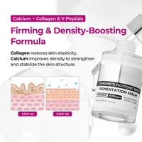 Sérum Ampoule B12 Correcteur de Pigmentation, Baume à Lèvres Volumisant au Collagène, Anti-Taches Brunes, Hydratant et Réparateur, Haute Concentration, Coffret Soin de la Peau
